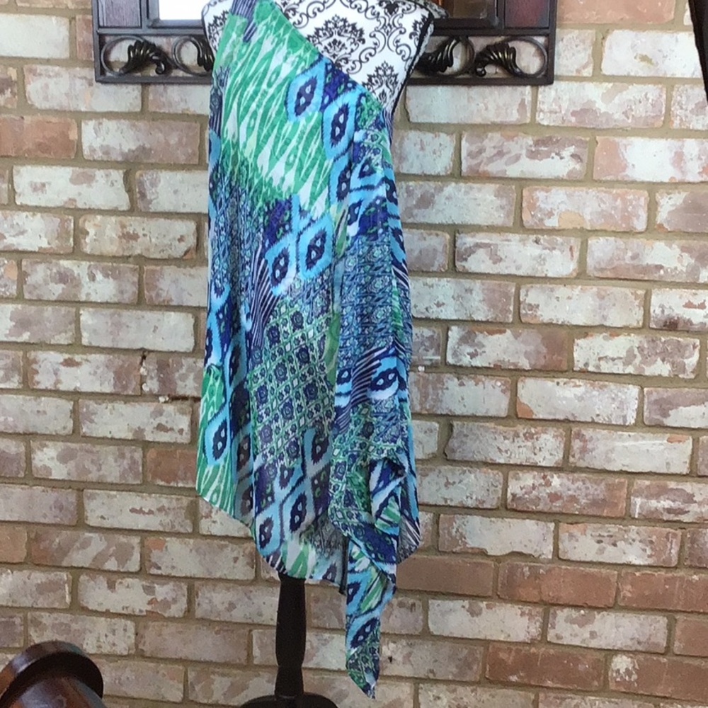 One Shoulder Top/Cover up